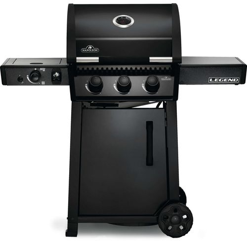 купить Мангал Napoleon Gratar pe gaz Legend 365 negru cu arzator lateral infraroșu (LD365DSIBPK-CZ) в Кишинёве 