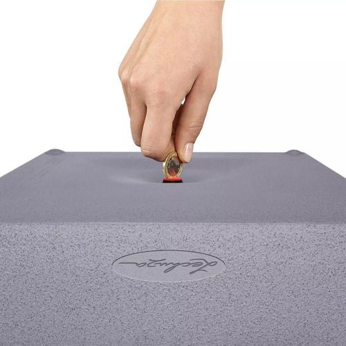 купить Цветочный горшок Lechuza Canto Color Square 40, Quartz White в Кишинёве 