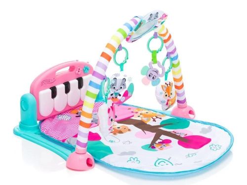 cumpără Complex de joacă pentru copii Kikka Boo 31201010253 Salteluta de joaca Piano Pink Rainbow în Chișinău 