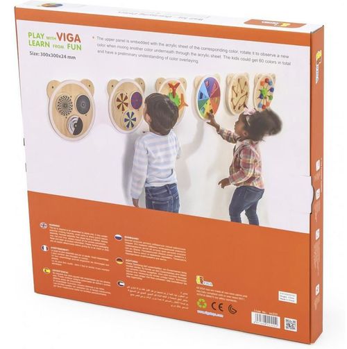 cumpără Jucărie Viga 44555 Wall Toy Overlaying Colors în Chișinău 