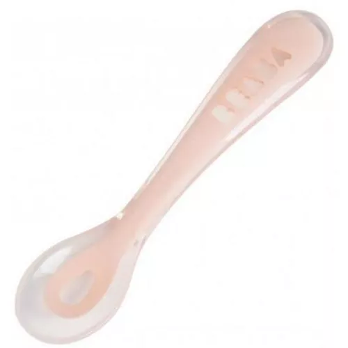 cumpără Seturi pentru hrănire bebelușilor Beaba B913425 Lingurita Silicon +8 luni în Chișinău 