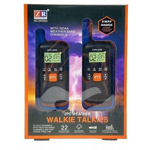 купить Рация Essa ZR309 Stație radio Comunicare la distanță, rază de acțiune 3km, albastru в Кишинёве 