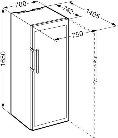 cumpără Frigider pentru vin Liebherr WKt 4552 în Chișinău 