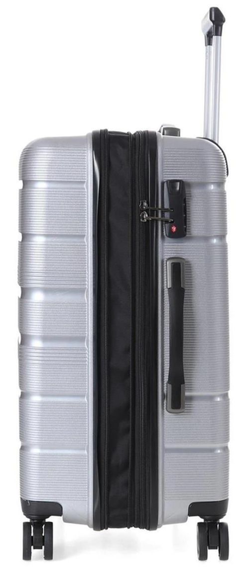 купить Чемодан CCS 5241 M Silver в Кишинёве 