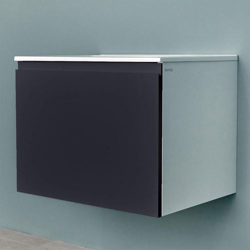 купить Шкаф под умывальник Bayro подвесной Formal Allegro 600 антрацит мат в Кишинёве 
