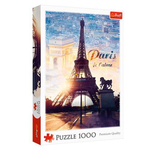 cumpără Puzzle Trefl 10394 Puzzles - 1000 - Paris at dawn în Chișinău 