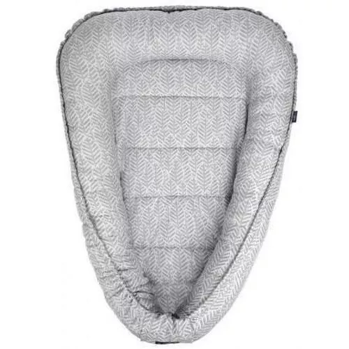 купить Гнездо для новорожденных Zaffiro Grey leaves в Кишинёве 