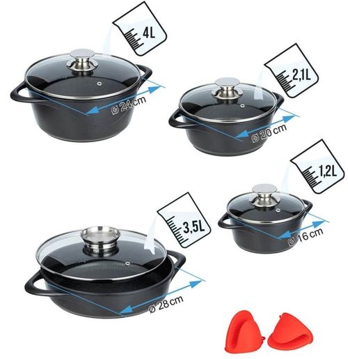 купить Набор посуды MPM MGK-17 в Кишинёве 