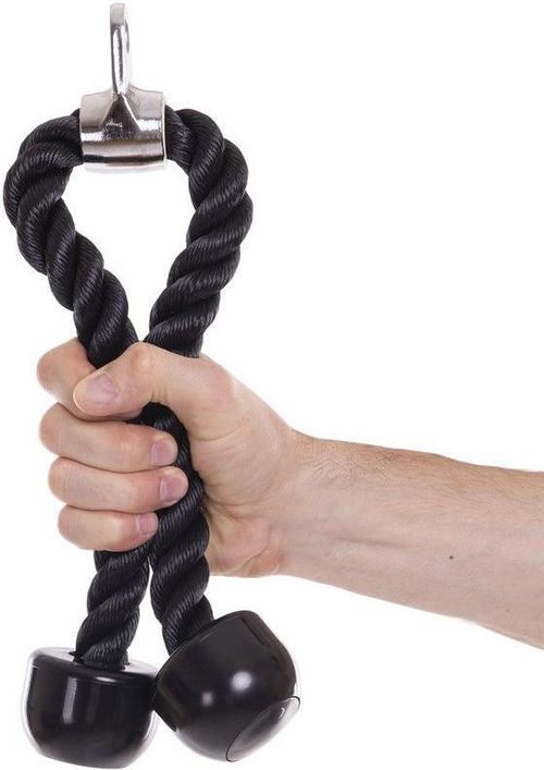купить Спортивное оборудование Spartan 9932 Maner pt multistantie Triceps Rope l=68 cm TA-2728 SUHS/ 1706 в Кишинёве 
