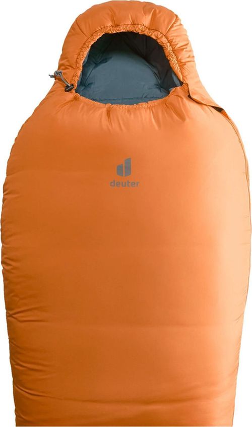 купить Спальный мешок Deuter Orbit 5° SL right mandarine slate blue в Кишинёве 