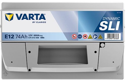 купить Автомобильный аккумулятор Varta 74AH 680A(EN) клемы 1 (278x175x190) S4 009 (574013068K262) в Кишинёве 