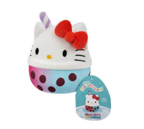 купить Мягкая игрушка Squishmallows SQHK525MS Hello Kitty Mystery Squad W25 Scented plush 12cm в Кишинёве 