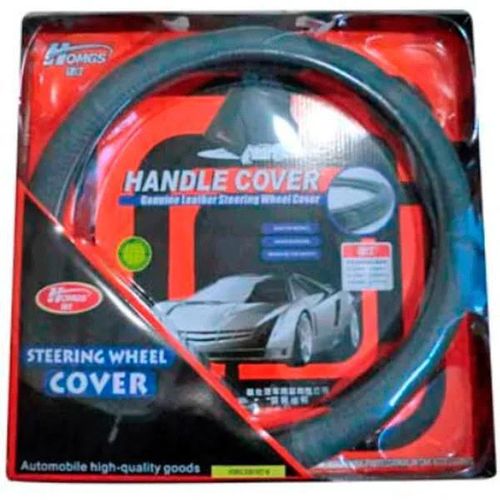 купить Чехол для автомобиля CatolLux NC-09-401 Black-M, оплетка на руль кож. в Кишинёве 