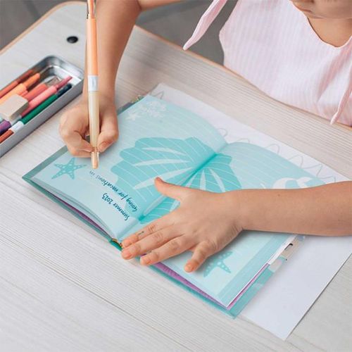 купить Блокнот As Kids 1027-64164 Agenda mare cu cheita de blocare Sirena в Кишинёве 