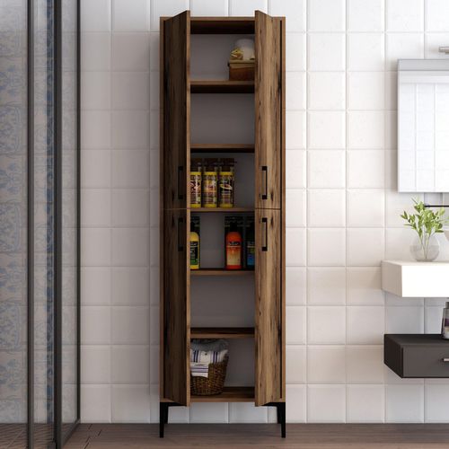 cumpără Dulap penal Trendy Berlin A-Nuc 60x200x35cm, multifunctionala (GTR006635) în Chișinău 