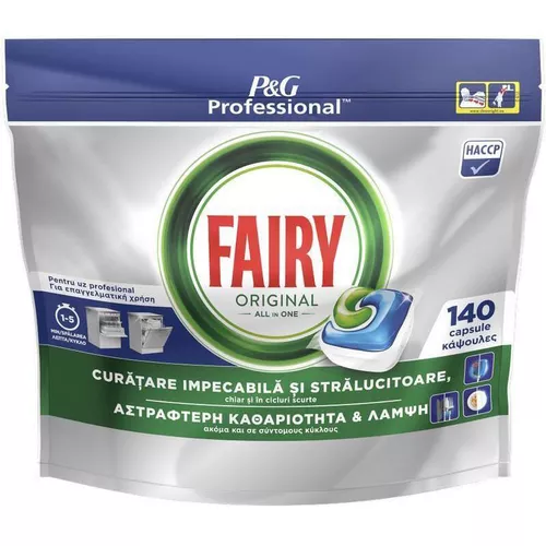 cumpără Detergent mașina de spălat vase Fairy 1308 Professional All In One 140 Cap în Chișinău 