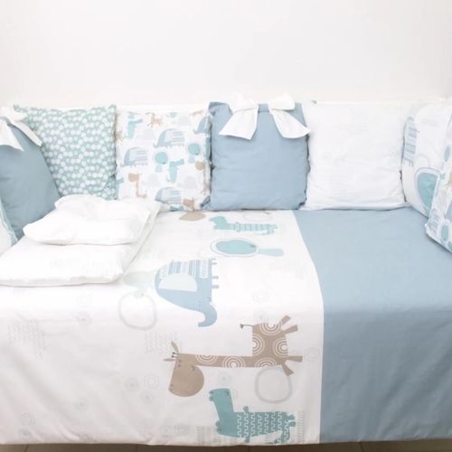 купить Детское постельное белье PernaMea Set lenjerie 8 piese Perne Dinno (PM.101650/5) в Кишинёве 