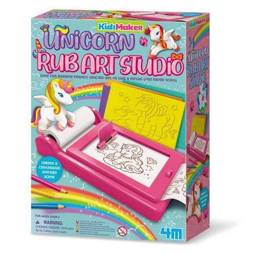 cumpără Set de creație 4M 00-04799 KidzMaker Unicorn Rub Art Studio în Chișinău 