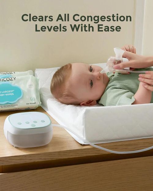 купить Аспиратор назальный Momcozy BN008-WH70000B10101-A BreezyClear Pro 2in1 (electric) в Кишинёве 