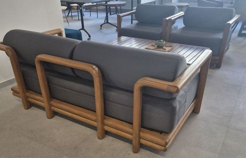 cumpără Mobilier pentru grădină SunYard Set Tibet (canapea tripla, 2 fotolii, masuta) în Chișinău 
