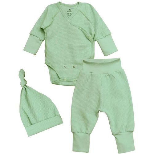 cumpără Haine pentru copii Minikin 231660350-56 Набор 3 ед Baby Style 50-56см olive în Chișinău 