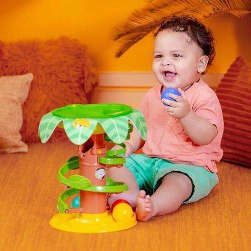 купить Игрушка Bright Starts 16826 Jucarie tropicala Twirl Ball Play Toy в Кишинёве 