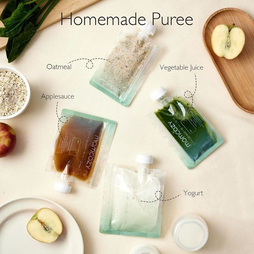 cumpără Container alimentare Momcozy RP002-GW00NB-A Pungi pentru pastrarea mancarii, 150ml, 10buc în Chișinău 