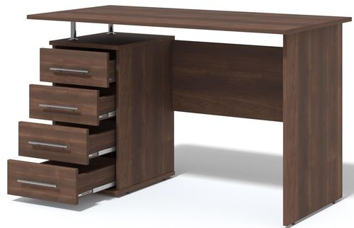 cumpără Masă de birou Fabrik Home СК-03 левый орех тёмный în Chișinău 