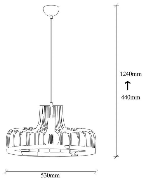 купить Люстра Trendy Fellini-MR-769, 53x124x53cm в Кишинёве 