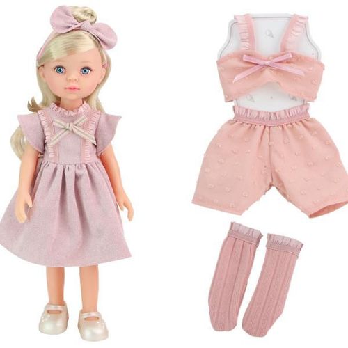 cumpără Păpușă Essa 91098-C Păpușa Mica Milly, în rochie roz 33 cm în Chișinău 