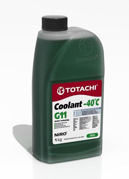 купить Антифриз Totachi Totachi Niro Coolant -40С 5L зеленый G11 в Кишинёве 