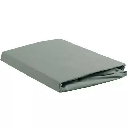 cumpără Lenjerie de pat Ambiante Collection 223157 Cotton Uni HL 90x200 Green în Chișinău 