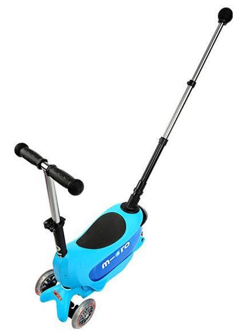 купить Самокат Micro MMD034 Mini2go Deluxe Plus Blue в Кишинёве 