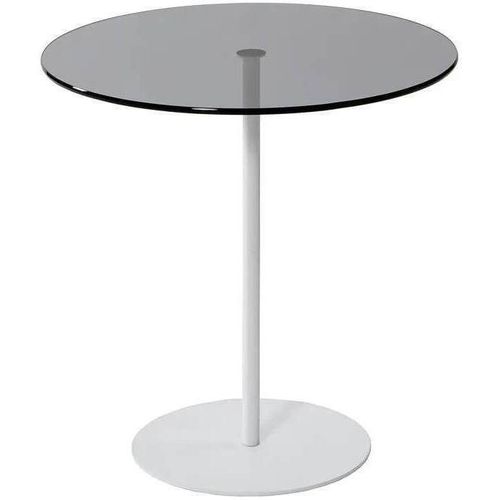 купить Журнальный столик Trendy Chill-Out, Белый, Темно-серый 50x50x50 см в Кишинёве 