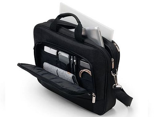 купить Dicota D31671 Top Traveller BASE 15"-17.3", Lightweight notebook case with protective function and storage space, Black (geanta laptop/сумка для ноутбука) в Кишинёве 