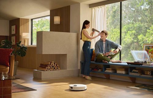 купить Пылесос робот Roborock Q10 VF+, White в Кишинёве 