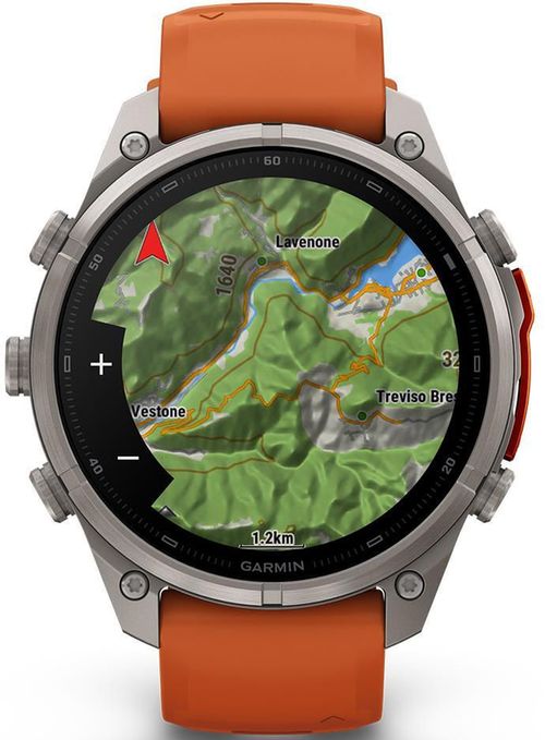 cumpără Ceas inteligent Garmin Fenix 9 Pro, 47mm, inReach,Ti, Atmn/Sprk bd (010-04336-01) în Chișinău 