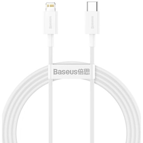 купить Кабель для моб. устройства Baseus CATLYS-B02 TYPE-C - LIGHTNING, PD 20W, 1.5M, SUPERIOR WHITE в Кишинёве 