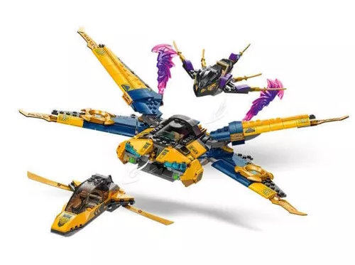 купить Конструктор Lego 71833 Ninjago Avionul de superfurtună Ras și Arina в Кишинёве 