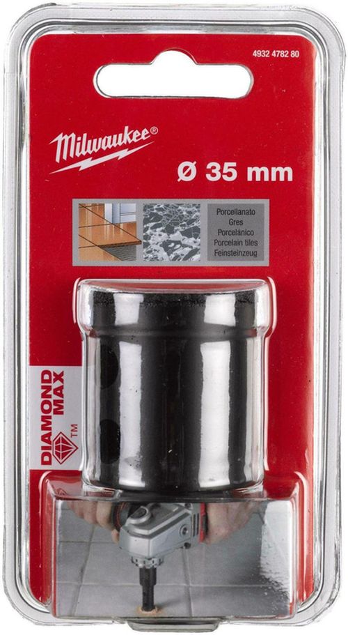 купить Набор головок, бит, насадок Milwaukee 4932478280 Алмазное сверло M14 35 мм в Кишинёве 