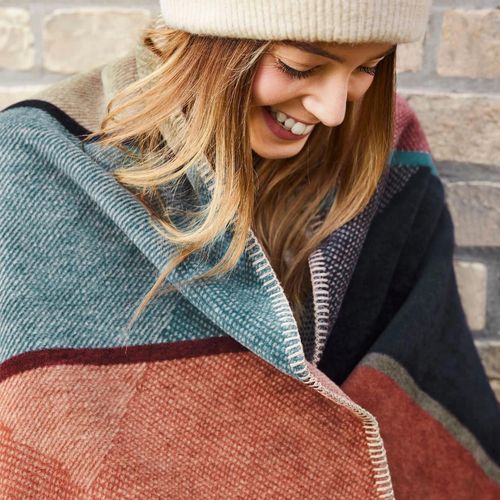 cumpără Textile de casă Ibena 0474/100 Jacquard Decke Alexandria Multicolor în Chișinău 