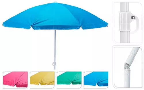 cumpără Umbrelă de gradină Holland 57439 Umbrela de soare D160cm, H180cm cu picior flexibil (în asort.) în Chișinău 