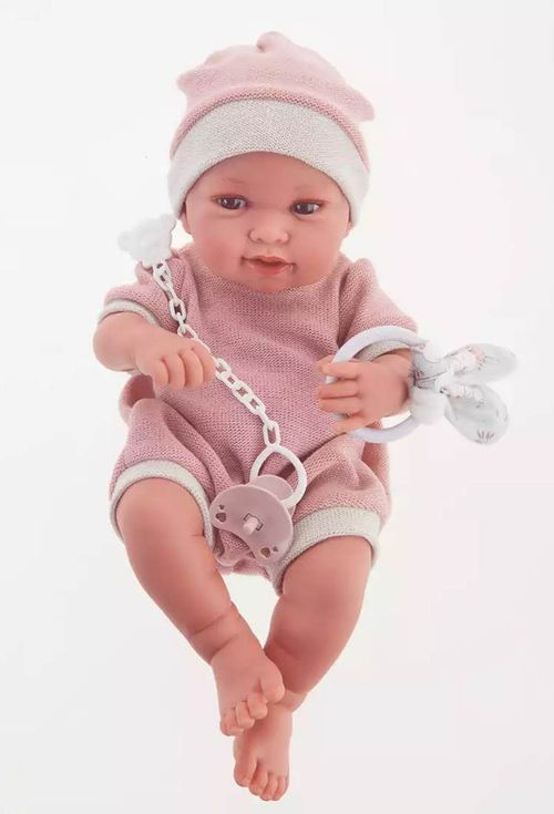 cumpără Păpușă Antonio Juan 50159 bebelus Pipa in haine roz, in sac de dormit cu iepurasi, 48312 în Chișinău 