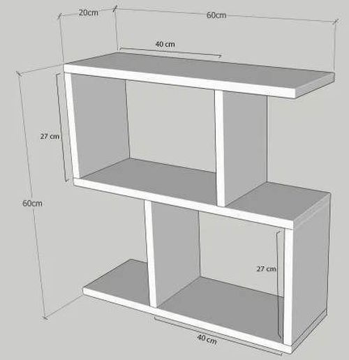 cumpără Măsuţă cafea Trendy Viata, Alb 60x60x20cm în Chișinău 