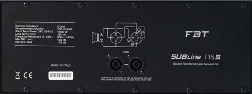 cumpără Subwoofer FBT FBT Subline 115S, 414181 în Chișinău 