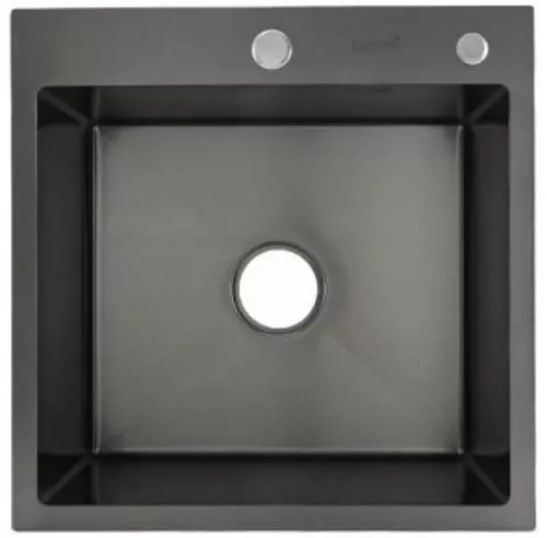 cumpără Chiuvetă bucătărie Gappo GS5050-6 NEAGRA în Chișinău 