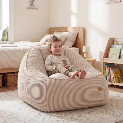 cumpără Fotoliu BeanBag Mark Adler COMFY 4.0 Beige în Chișinău 