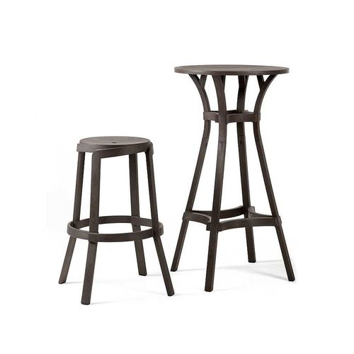 cumpără Scaun de bar Nardi STACK STOOL MAXI GESSO 40358.29.000 (Scaun de bar pentru gradina exterior terasa) în Chișinău 