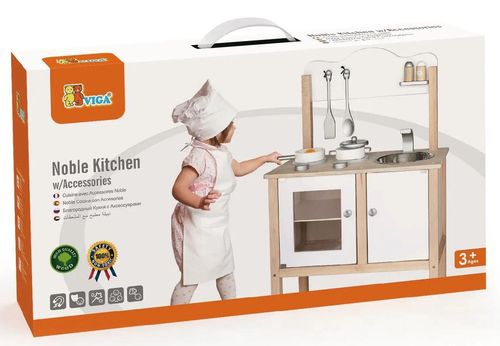 купить Игровой комплекс для детей Viga 50223 Noble Kitchen w/Accessories в Кишинёве 