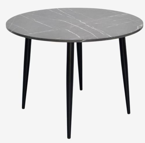 купить Комплект стол и стулья Evelin di Costacurta cтол DT-402-6B + 4 стула YTC-080B Bluvel-14 (Dark grey) в Кишинёве 